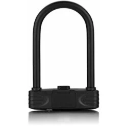 Antivol De Vélo En Forme De U, Cadenas De Vélo à Combinaison à 4 Chiffres, Cadenas à Combinaison Réinitialisable Pour Vélo/scooter/moto/vélo/porte, 1 Pièce, Noir 19,8 X 14,5 Cm -Optimal Serrures Magasin 100189837 3