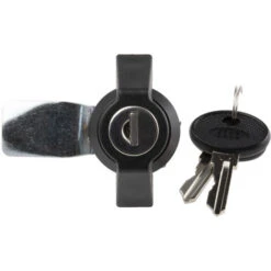 Serrure Batteuse RS PRO, Déverrouillage Clé Noir ( Prix Pour 1 )