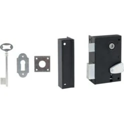 Serrure Verticale Pêne Dormant 1/2 Tour Gauche - Thirard