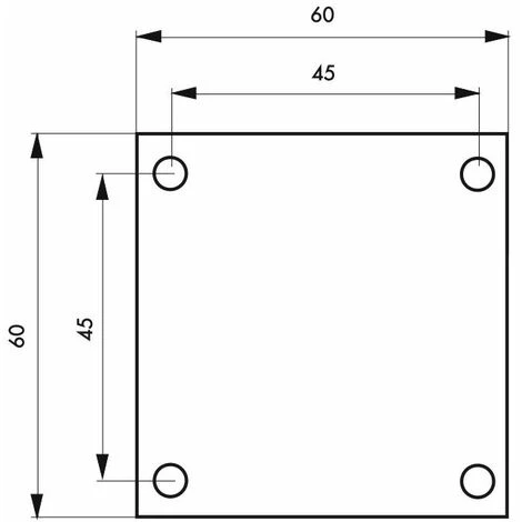 THIRARD - Plaque De Propreté Pour Porte D'entrée, 60x60mm, Laiton 2 THIRARD - Plaque De Propreté Pour Porte D'entrée, 60x60mm, Laiton – Image 2
