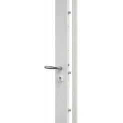 Serrure De Sûreté En Applique Bandeau 5 Points à Cylindre Européen Réversible Coloris Blanc Brillant 9016 -Optimal Serrures Magasin 18992446 3