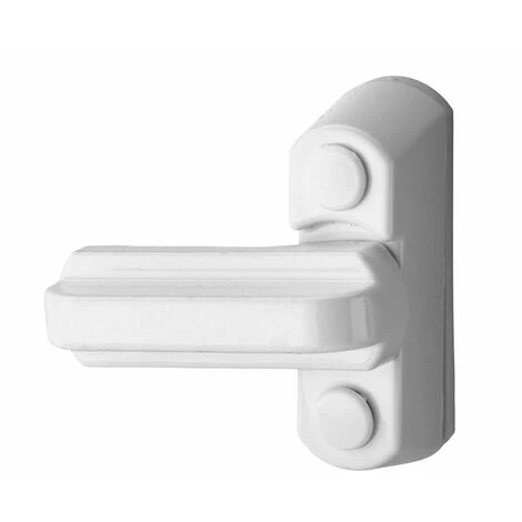 Serrurerie De Picardie - Loqueteau De Fenêtre, Laqué Blanc 1 Serrurerie De Picardie - Loqueteau De Fenêtre, Laqué Blanc