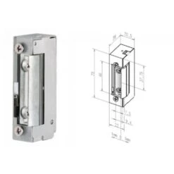 Gâche élec Série 7 émission - Cont Stat : Non - Dev Man : Oui - EFF