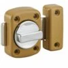 THIRARD - Verrou à Bouton Alouette Pour Porte Intérieure, 30mm, Acier, époxy Bronze