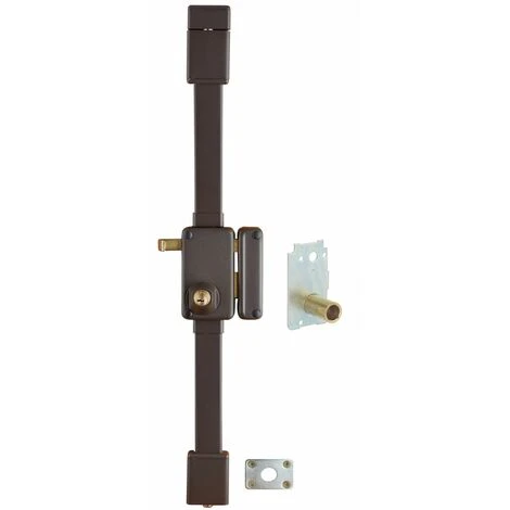 THIRARD - Serrure En Applique Beluga A2P à Tirage Pour Entrée, Droite, 3pts, Transit2 Ø 23mm, Axe 45mm, Marron, 4 Clés 1 THIRARD - Serrure En Applique Beluga A2P à Tirage Pour Entrée, Droite, 3pts, Transit2 Ø 23mm, Axe 45mm, Marron, 4 Clés