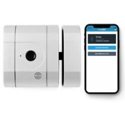 Verrou Int-LOCK Bluetooth Avec 2 Télécommandes + APP Pour Smartphone, Finition BlancMat - AYR -Optimal Serrures Magasin 29500162 4