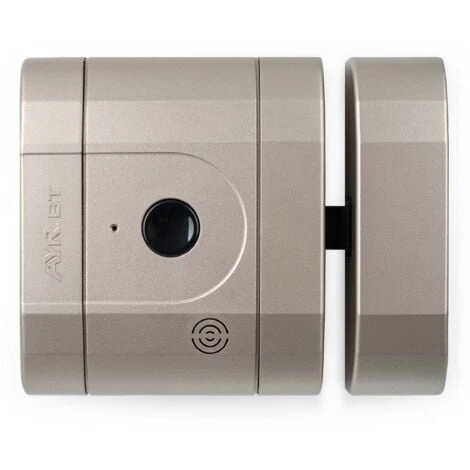 Verrou Int-LOCK Bluetooth Avec 2 Télécommandes + APP Pour Smartphone, Finition Nickel Mat - AYR 1 Verrou Int-LOCK Bluetooth Avec 2 Télécommandes + APP Pour Smartphone, Finition Nickel Mat - AYR