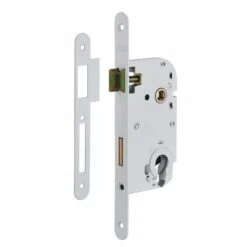 THIRARD - Serrure Encastrable Pour Porte D'entrée Axe à 50 Mm, Coffre épaisseur 10 Mm à Cylindre V/br