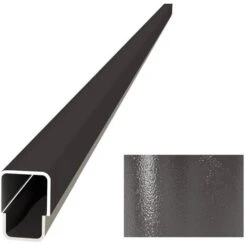 Kit Deux Anti-pinces Double U 2,2m Et Traverse 1m Marron - EUROPLIAGE