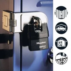 Master Lock Porte-cadenas MASTER LOCK Acier Cémenté, 160 Mm -Optimal Serrures Magasin 35176432 3