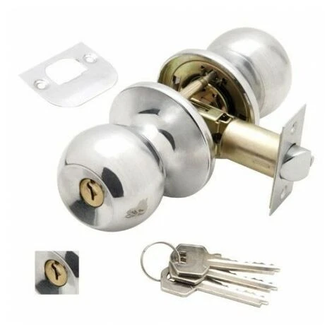 Poignée Wolfpack à Clés Deux Côtés Chromée 1 Poignée Wolfpack à Clés Deux Côtés Chromée