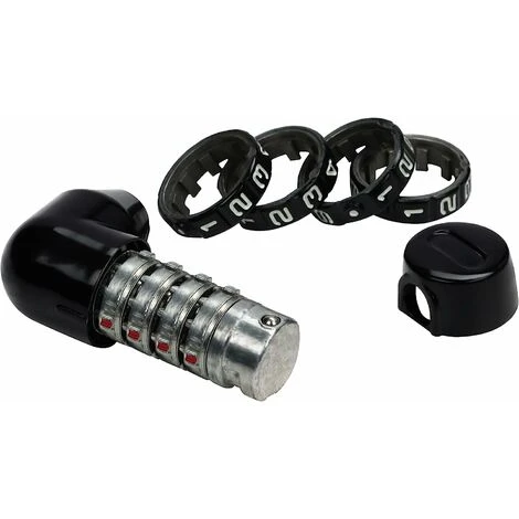 Antivol Velo Code à 5 Chiffres - 16 Cm Avec Longue Anse - Antivol Vélo Étanche Avec Code Réinitialisable - Antivol Trotinette Electrique, Portails, VTT, Sport, École, Hangar Et Casiers 3 Antivol Velo Code à 5 Chiffres - 16 Cm Avec Longue Anse - Antivol Vélo Étanche Avec Code Réinitialisable - Antivol Trotinette Electrique, Portails, VTT, Sport, École, Hangar Et Casiers – Image 3