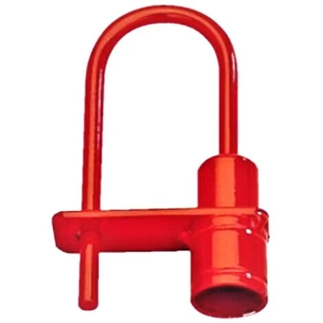 Cadenas Pompier Anse Rouge Pour Clé De 11mm. Code 1454 CPEG KLOSE Besser 1 Cadenas Pompier Anse Rouge Pour Clé De 11mm. Code 1454 CPEG KLOSE Besser