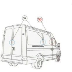 Bloc De Fermeture Magnétique DISEC Pour Fourgon Et Véhicules Utilitaires MG850 -Optimal Serrures Magasin 36765590 5