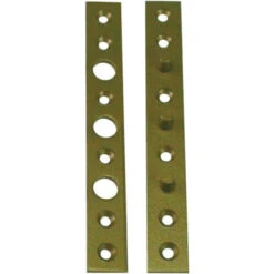 Plaque Plate Fixation L.160mm B.20mm S.3mm Acier Galvanisé.006/775/V SCHNEGEL