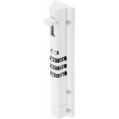Combinaison Code Mécanisme De Verrouillage De Porte Verrou De Sécurité (avec Accessoires De Fixation (Blanc) -Optimal Serrures Magasin 43150416 3