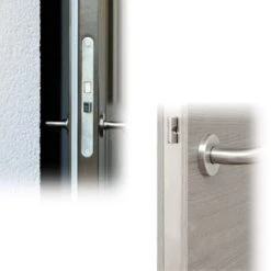 Gâche électrique Têtière Courte à Encastrer Avec Levier De Déblocage - -Optimal Serrures Magasin 461711 3