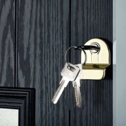 Cylindre De Serrure,Cylindre Débrayable 42.5/42.5(85mm) 8 Clés Finition En Laiton Haute Sécurité Anti Pic Anti Perceuse Anti Coup Guazhuni 8 Cylindre De Serrure,Cylindre Débrayable 42.5/42.5(85mm) 8 Clés Finition En Laiton Haute Sécurité Anti Pic Anti Perceuse Anti Coup Guazhuni -Optimal Serrures Magasin 47207304 4