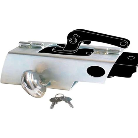 Antivol Pour Tête D'attelage Remorque Et Caravane - Montage Facile 1 Antivol Pour Tête D'attelage Remorque Et Caravane - Montage Facile