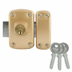Verrou Double Cylindre Série D5 30mm (3 Clés) IFAM