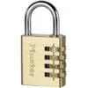 Master Lock P44298 Cadenas Or, Argent Avec Serrure à Combinaison