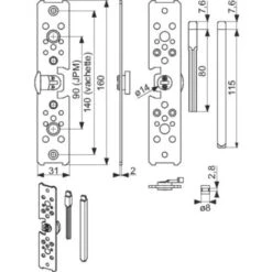 Kit D'adaptation EXEM Pour Module - Exem -Optimal Serrures Magasin 5658643 2