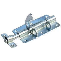 Verrou Avec Porte Cadenas 100mm Tige 10mm Targette Pêne Loquet Fermeture Porte Extérieur Portail Vérou