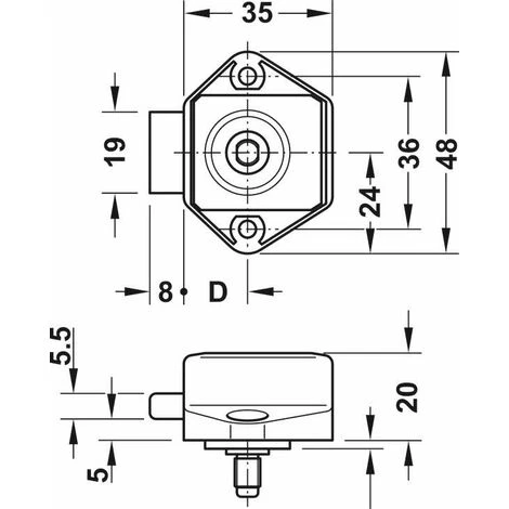 Serrure à Pêne Dormant En Applique Marron Push Lock Axe 15mm Fermeture Porte Portail Meuble Salle De Bain Cuisine Universel 3 Serrure à Pêne Dormant En Applique Marron Push Lock Axe 15mm Fermeture Porte Portail Meuble Salle De Bain Cuisine Universel – Image 3