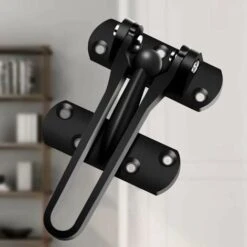 Serrure De Limiteur Pour Porte, Loquet De Barre De Porte Plus épais, Sécurité Verrou Porte Peut être Utilisé Pour Les Portes Et Fenêtres De Bureau à Domicile, équipement Antivol D'hôtel -Optimal Serrures Magasin 64459672 4