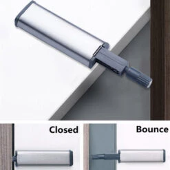 Lot De 10 Tampon Amortisseur Charnière Loquet Fermetures Push To Open Aimant Porte Pour Armoire Tiroir -Optimal Serrures Magasin 65973618 5