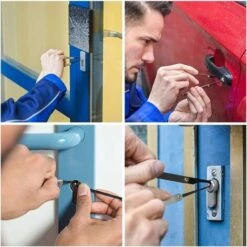 Solde- AGILITY, Entretien De Serrure Et Verrou, AGILITY Kit Crochetage Serrure 16 Pièces - Lockpicking Tool Set En Acier Inoxydable Verrouillage Pick, Pour Serruriers Débutant Et Pro -Optimal Serrures Magasin 67905955 5