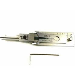 Solde- AGILITY, Entretien De Serrure Et Verrou, AGILITY SC1 LiShi Tools 2 En 1 Outils De Crochetage De Serrure Pour Serrurier Professionnel SC1 LiShi Decord Et Pick Set -Optimal Serrures Magasin 67906012 3