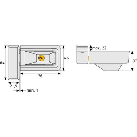 Abus Verrou De Fenêtre Oscillo-Battante 3030 Blanc 4 Abus Verrou De Fenêtre Oscillo-Battante 3030 Blanc – Image 4