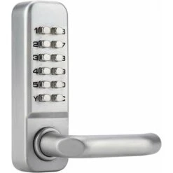 Serrure à Code Mécanique étanche, Sécurité à Combinaison De 1 à 11 Chiffres, Serrure à Code Par Mot De Passe, Serrure à Combinaison Mécanique Sans Clé Pour Portes De Bureau En Bois Cisea