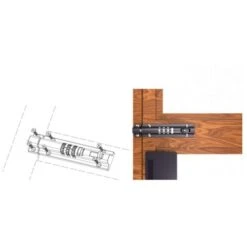 Déstockage Verrou Pour Portail, Verrouillage Par Combinaison Mécanique – Plus Besoin De Clefs – Parfait Pour Portails, Hangars, Tout Espace De Stockage Et Toute Porte(Blanc) -Optimal Serrures Magasin 74242469 4