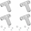 4 Serrure De Fenêtre-Alliage De Zinc-4PCS Blanc Verrou De Porte-Sécurité Domestique Pour Divers Porte Fenêtre- Sécurité De Maison La UPVC/PVC/ LionKnight