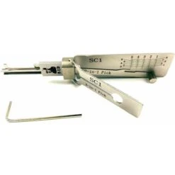 Déstockage SC1 LiShi Tools 2 En 1 Outils De Crochetage De Serrure Pour Serrurier Professionnel SC1 LiShi Decord Et Pick Set