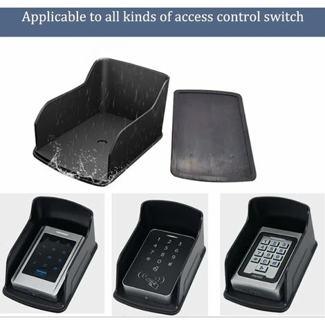 Couvercle Étanche Pour Clavier De Contrôle D'accès RFID, Couverture Imperméable De Pluie Pour Carillon De Sonnette, Antidéflagrant, Contrôleur D'empreinte De Protection Contre Pluie Couvercle Longzimi 3 Couvercle Étanche Pour Clavier De Contrôle D'accès RFID, Couverture Imperméable De Pluie Pour Carillon De Sonnette, Antidéflagrant, Contrôleur D'empreinte De Protection Contre Pluie Couvercle Longzimi – Image 3