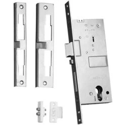 Serrure électrique Pour Bois Yale Art.581 Avec Pêne + 2 Tours, Entrée 40-50-60 - Salon -Optimal Serrures Magasin 77427295 3