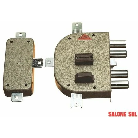 Serrure De Sécurité Antivol à Double Panneton, CR Art.2350 - Salon 2 Serrure De Sécurité Antivol à Double Panneton, CR Art.2350 - Salon – Image 2