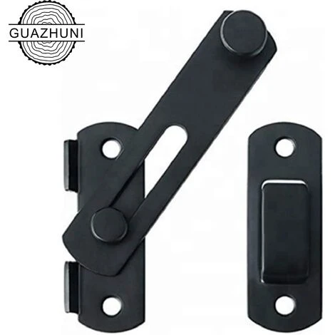 Loquet De Porte Loquet De Porte En Acier Inoxydable De Haute Qualité, Adapté Au Loquet Coulissant De Porte Et Fenêtre Loquet De Grange, Ménage, Extérieur Guazhuni (Noir) 1 Loquet De Porte Loquet De Porte En Acier Inoxydable De Haute Qualité, Adapté Au Loquet Coulissant De Porte Et Fenêtre Loquet De Grange, Ménage, Extérieur Guazhuni (Noir)