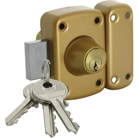 Verrou CITY 160 à Double Entrée Cylindre De 50mm - ISEO - 11260501 1 Verrou CITY 160 à Double Entrée Cylindre De 50mm - ISEO - 11260501