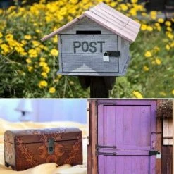 Cadenas Fermoir Loquet De Porte Acier Inoxydable Moraillon De Verrouillage 4 Pouces Verrou De Porte Avec Vis Finition Noir Mat 2 Pièces Guazhuni -Optimal Serrures Magasin 78771945 5