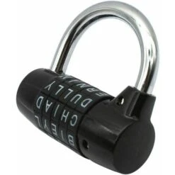 Cadenas à Combinaison, Cadenas à Code Cadenas à Combinaison Étanche Et Antirouille Serrure Pour Familles, Ecoles,Entreprises,Casiers Et Autres Lieux (Cadenas 5 Lettres) 9 Cadenas à Combinaison, Cadenas à Code Cadenas à Combinaison Étanche Et Antirouille Serrure Pour Familles, Ecoles,Entreprises,Casiers Et Autres Lieux (Cadenas 5 Lettres) -Optimal Serrures Magasin 79143919 5