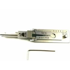 SC1 LiShi Tools 2 En 1 Outils De Crochetage De Serrure Pour Serrurier Professionnel SC1 LiShi Decord Et Pick Set -Optimal Serrures Magasin 80924990 4