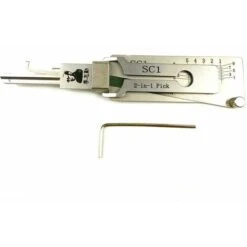 SC1 LiShi Tools 2 En 1 Outils De Crochetage De Serrure Pour Serrurier Professionnel SC1 LiShi Decord Et Pick Set -Optimal Serrures Magasin 80924990 5