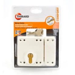 Verrou De Porte Haute Sécurité Rafale Cylindre à Double Entrée 30x60 THIRARD -Optimal Serrures Magasin 82430749 4