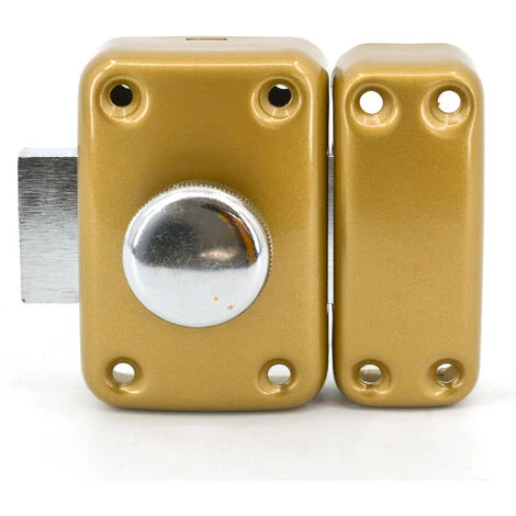 Verrou De Porte à Bouton Haute Sécurité 45 Mm Carte De Propriété Et Clés Réversibles 2 Verrou De Porte à Bouton Haute Sécurité 45 Mm Carte De Propriété Et Clés Réversibles – Image 2