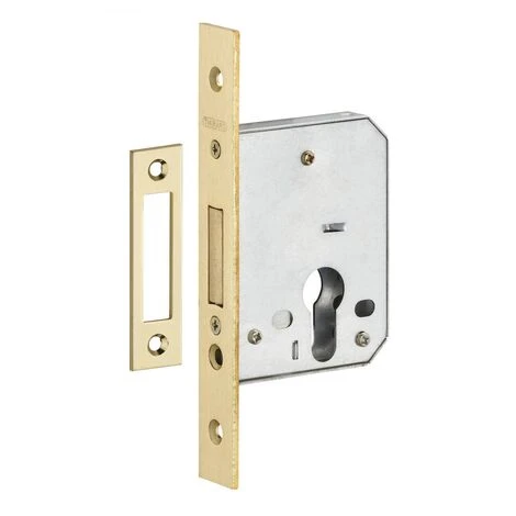 THIRARD - Boitier De Serrure Encastrable à Cylindre Pour Porte D'entrée, Axe 40mm, Bouts Carrés, Pêne Dormant Seul 1 THIRARD - Boitier De Serrure Encastrable à Cylindre Pour Porte D'entrée, Axe 40mm, Bouts Carrés, Pêne Dormant Seul