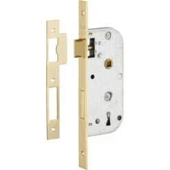 THIRARD - Serrure Encastrable à Clé Pour Porte De Chambre, Axe 40mm, Bouts Carrés, 1 Clés